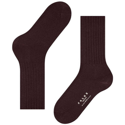 Falke Burgundy Nelson Socks
