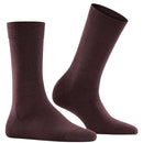 Falke Burgundy Softmerino Socks