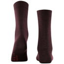 Falke Burgundy Softmerino Socks