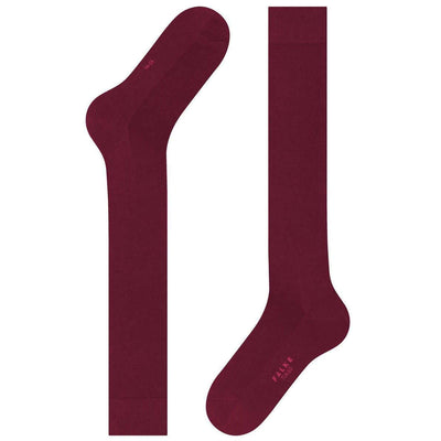 Falke Burgundy Tiago Knee High Socks
