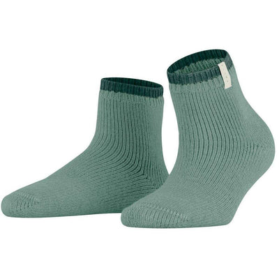 Falke Green Cosy Plush Short Socks