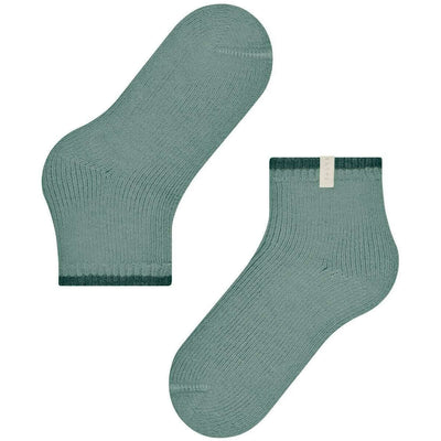 Falke Green Cosy Plush Short Socks