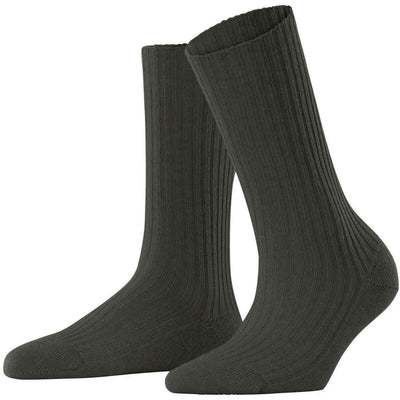 Falke Green Cosy Wool Boot Socks