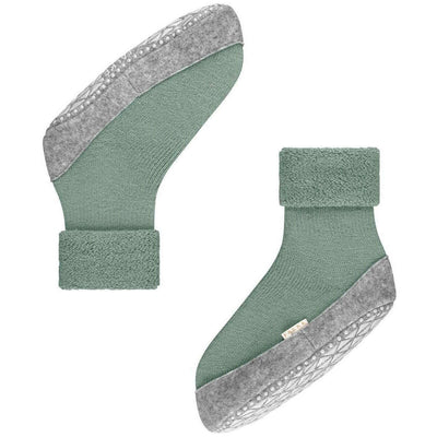 Falke Green Cosyshoe Slipper Socks