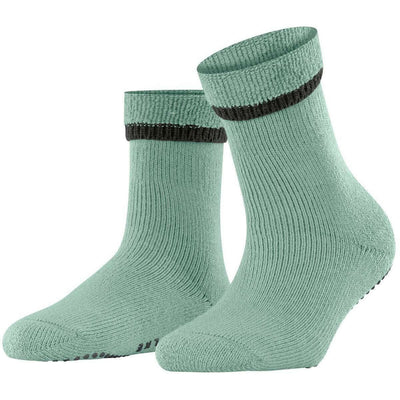Falke Green Cuddle Pads House Socks