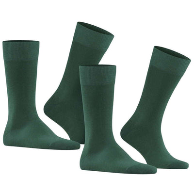 Falke Green Happy 2 Pack Socks