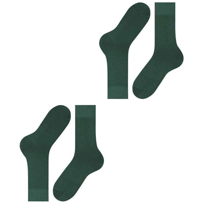 Falke Green Happy 2 Pack Socks