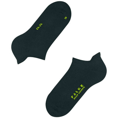 Falke Green Keep Warm Sneaker Socks