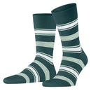 Falke Green Marina Stripe Socks