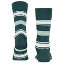 Falke Green Marina Stripe Socks