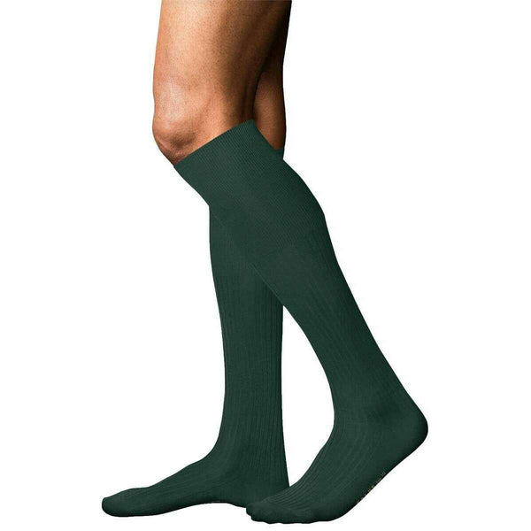 Falke Green No 10 Pure Fil d´Écosse Knee High Socks