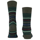 Falke Green Tinted Stripe Socks