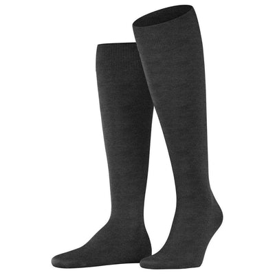 Falke Grey Climawool Knee High Socks