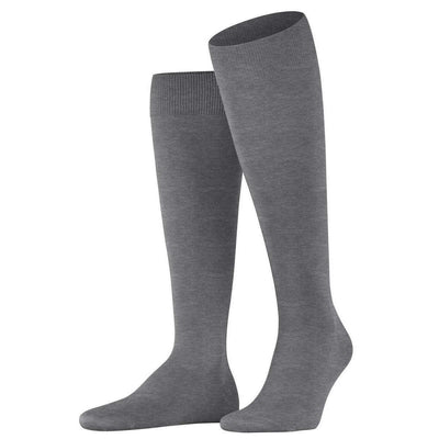 Falke Grey Climawool Knee High Socks