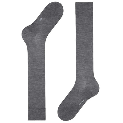 Falke Grey Climawool Knee High Socks