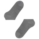 Falke Grey Climawool No Show Socks