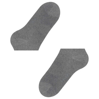 Falke Grey Climawool No Show Socks