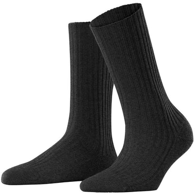 Falke Grey Cosy Wool Boot Socks