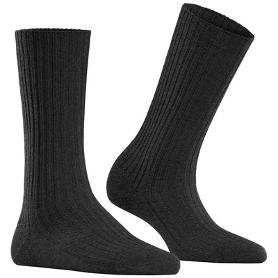 Falke Grey Cosy Wool Boot Socks