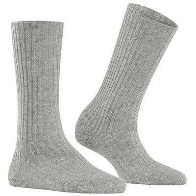 Falke Grey Cosy Wool Boot Socks