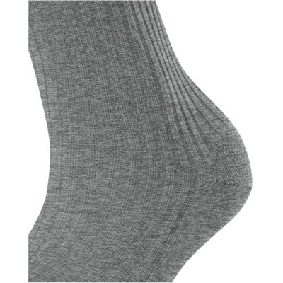 Falke Grey Cosy Wool Boot Socks