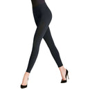 Falke Grey Cotton Seamless Leggings