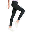 Falke Grey Cotton Seamless Leggings