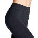 Falke Grey Cotton Seamless Leggings