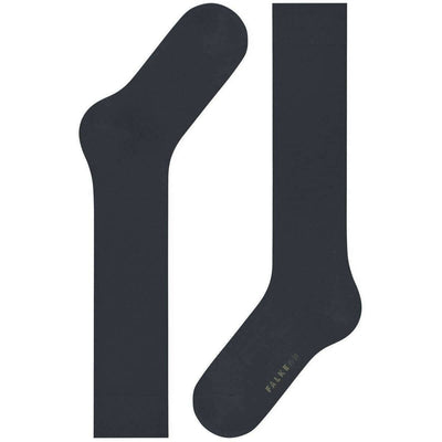 Falke Grey Cotton Touch Knee High Socks