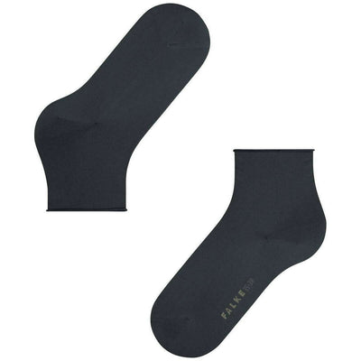 Falke Grey Cotton Touch Short Socks