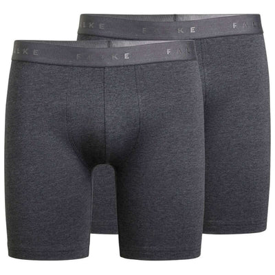 Falke Grey Daily Comfort 2-Pack Long Leg Boxer