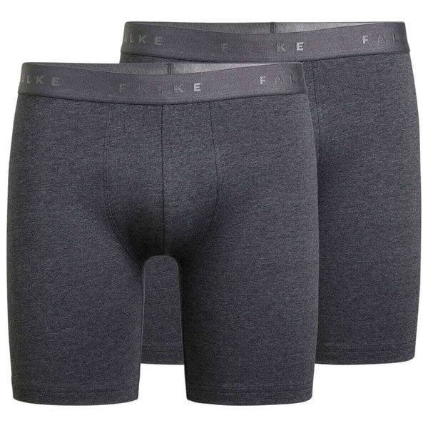 Falke Grey Daily Comfort 2-Pack Long Leg Boxer