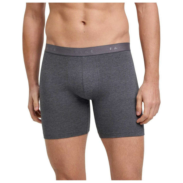 Falke Grey Daily Comfort 2-Pack Long Leg Boxer