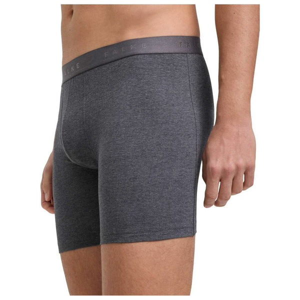 Falke Grey Daily Comfort 2-Pack Long Leg Boxer