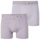 Falke Grey Daily Comfort Printed 2-Pack Boxer Brief