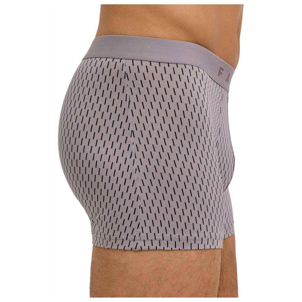 Falke Grey Daily Comfort Printed 2-Pack Boxer Brief