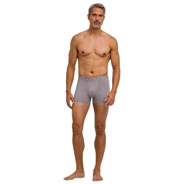 Falke Grey Daily Comfort Printed 2-Pack Boxer Brief