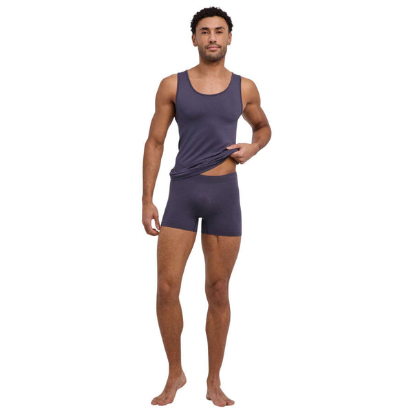 Falke Grey Daily Seamless Boxer Brief
