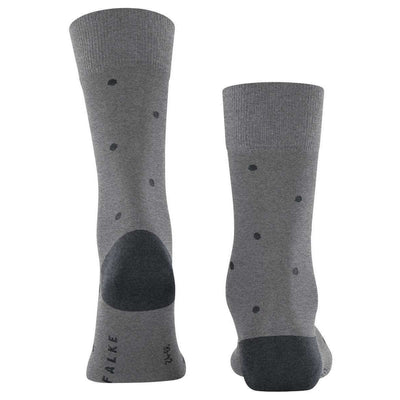 Falke Grey Dot Socks