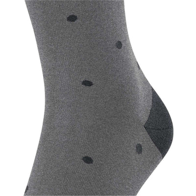 Falke Grey Dot Socks