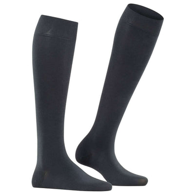Falke Grey Fine Softness 50 Denier Knee High Socks