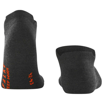 Falke Grey Keep Warm Sneaker Socks