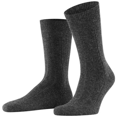 Falke Grey Lhasa Rib Socks