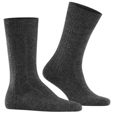 Falke Grey Lhasa Rib Socks