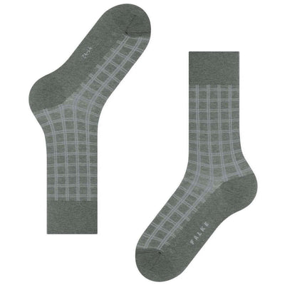 Falke Grey Modern Tailor Socks