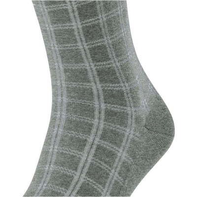 Falke Grey Modern Tailor Socks