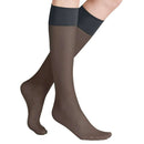 Falke Grey Pure Matt 20 Denier Knee High Tights