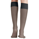 Falke Grey Pure Matt 20 Denier Knee High Tights