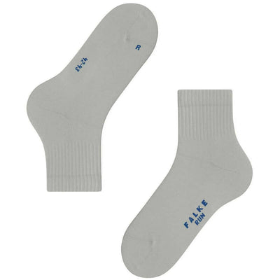 Falke Grey Run Rib Short Socks