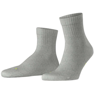 Falke Grey Run Rib Short Socks